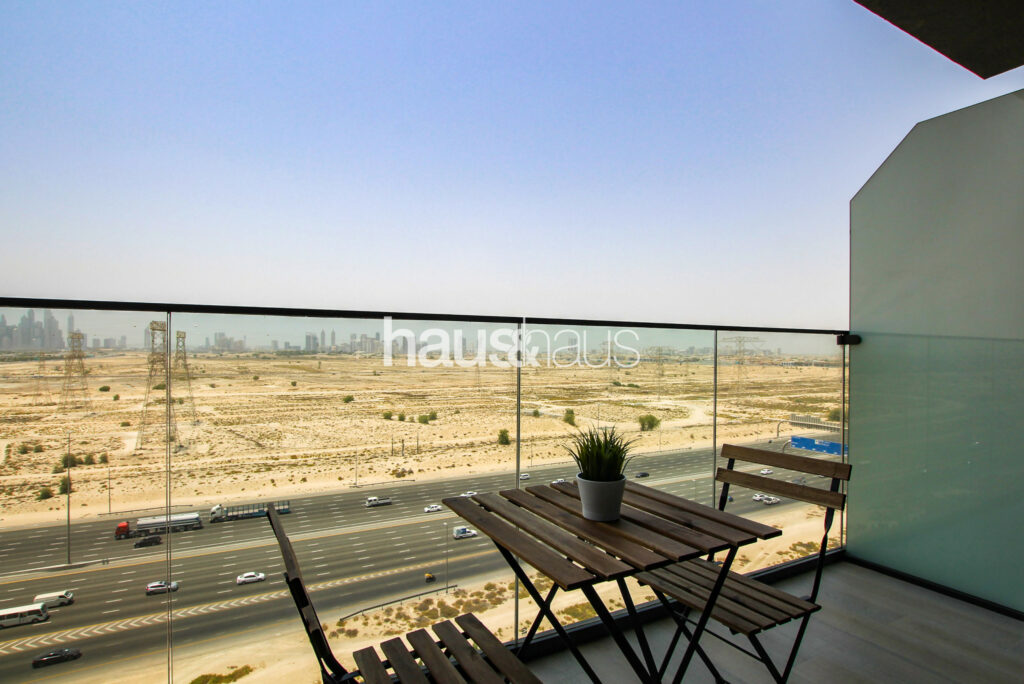 Modern Amenities | Huge Studio | Dubai Skyline view