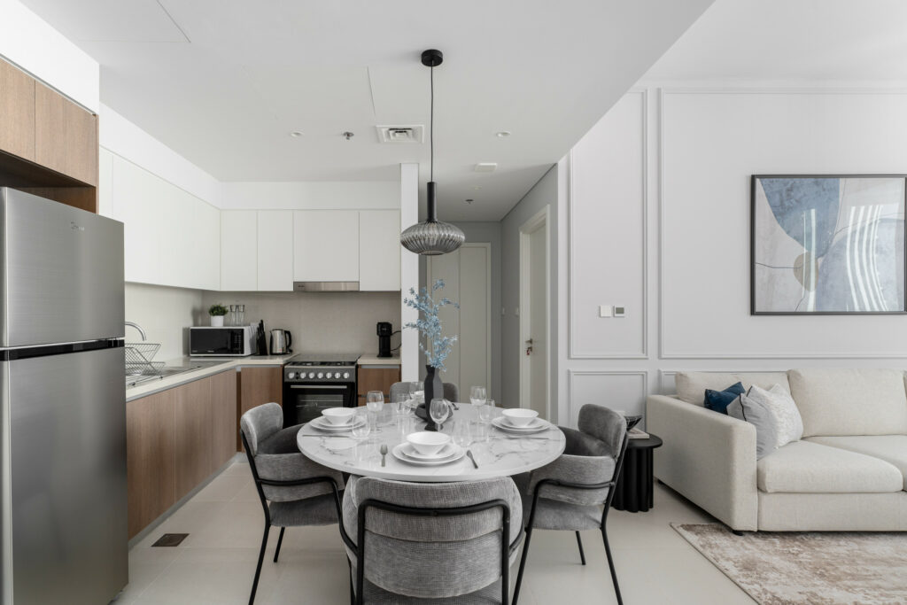 Beautiful Skyline | Sea and Burj Khalifa View | Luxe