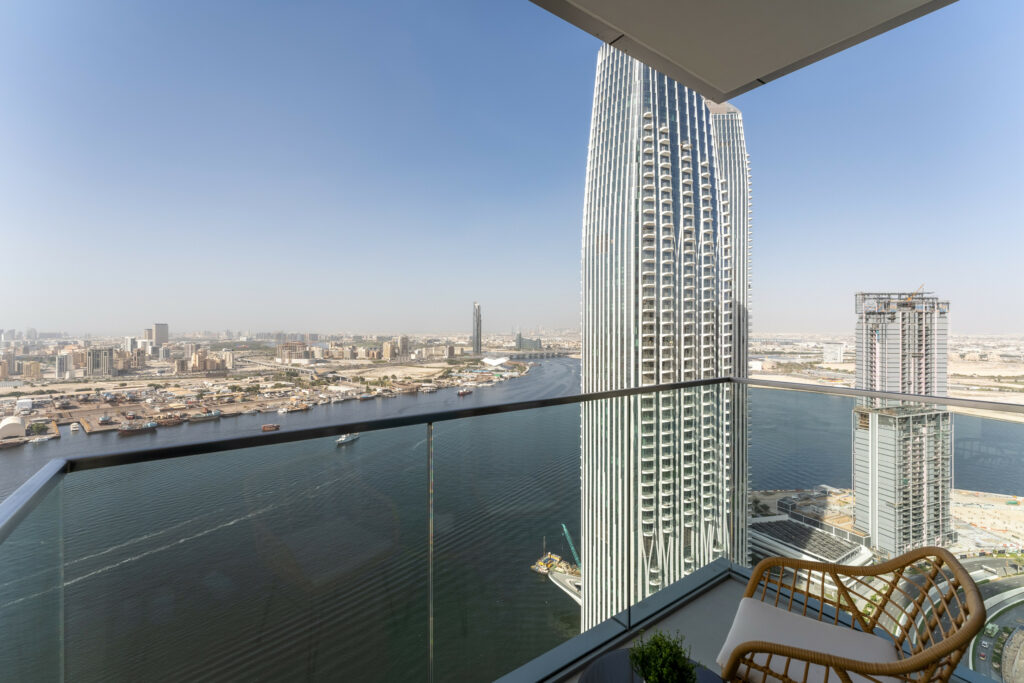 Beautiful Skyline | Sea and Burj Khalifa View | Luxe