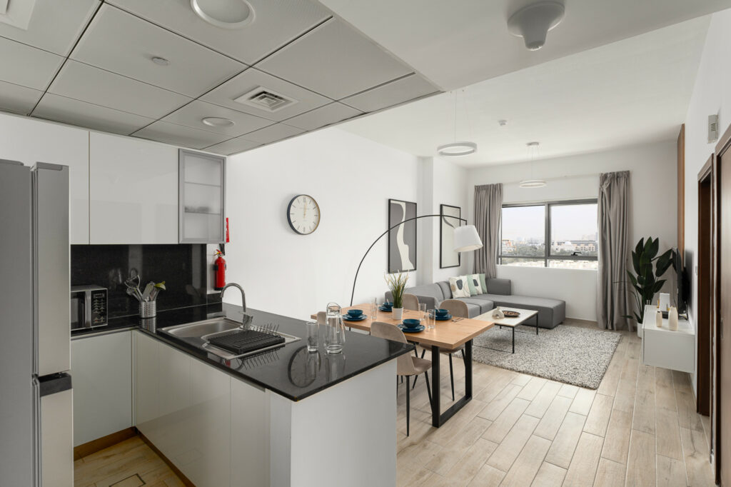 Beautiful JVC View | Bright Unit | Contemporary