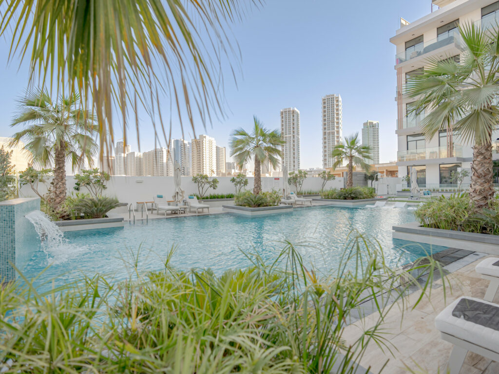 Pool View | Brand New Building | Cosy Studio