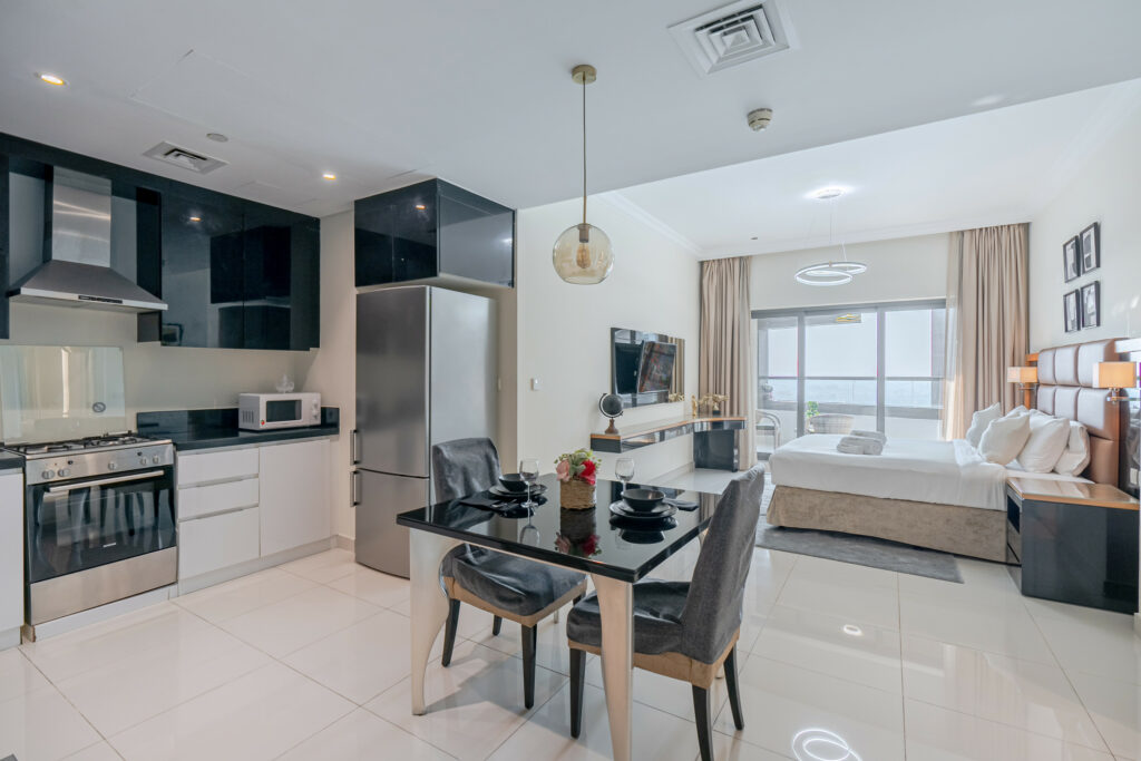 Charming Studio | Burj Al Arab Skyline View | Cosy