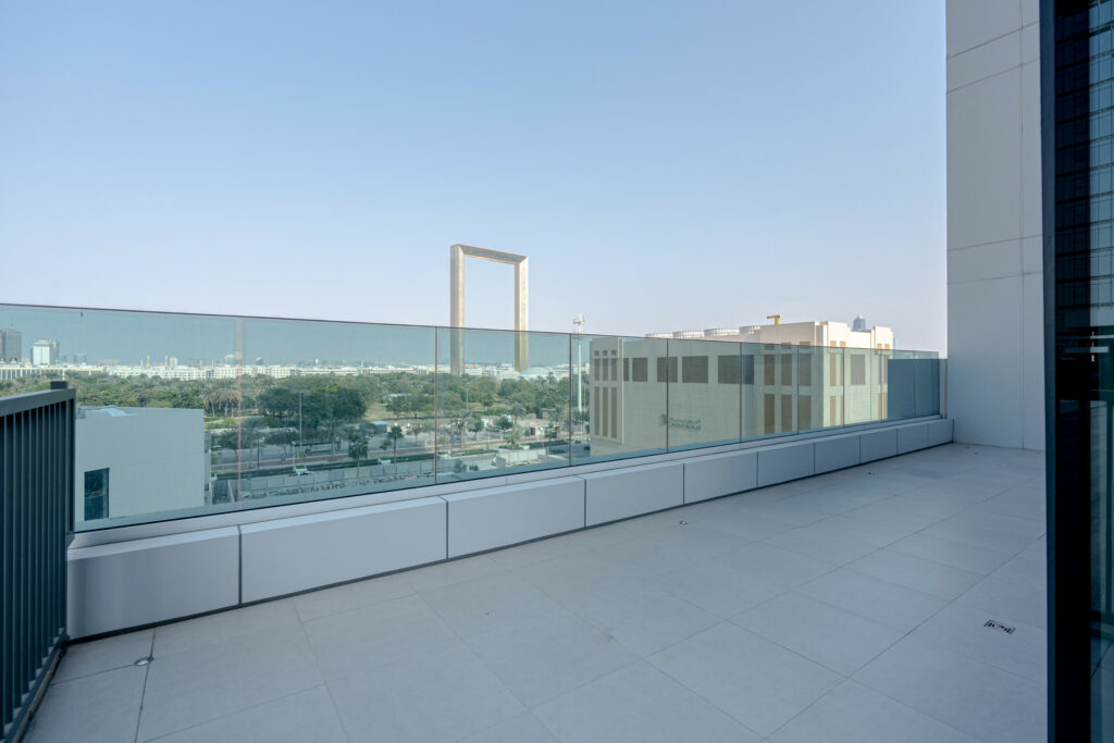 Dubai Frame View | Next to Park | Large Terrace