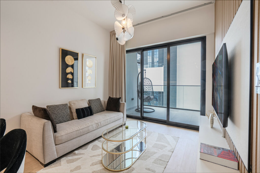 Canal and Burj Khalifa View | Sleeps 4 | Modern