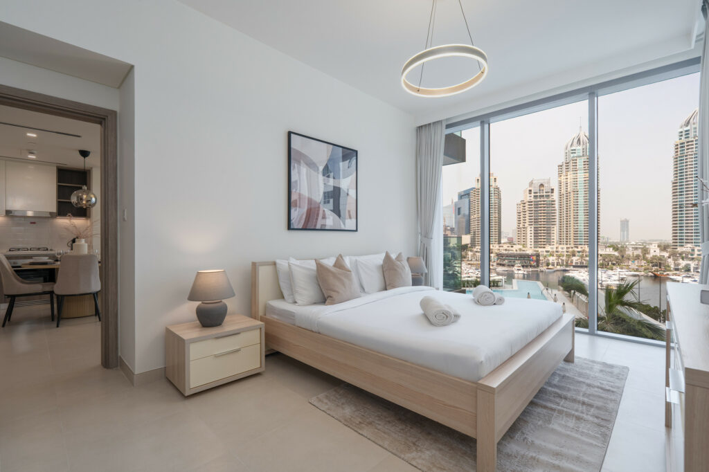 Stunning Marina Views | Stylish 1BR | Central