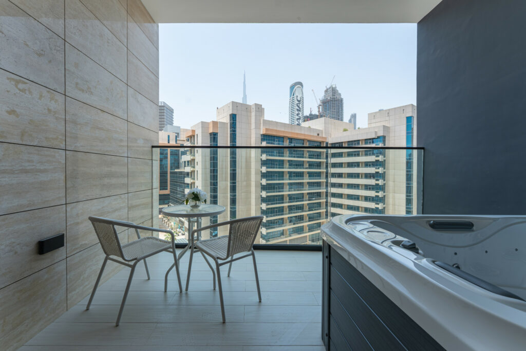 Sleek Studio | Private Jacuzzi | Multiple Units