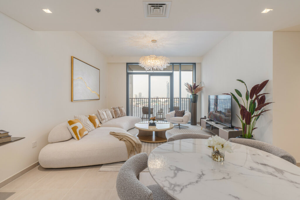 Stunning Creek and Skyline Views | Elegant 2BR