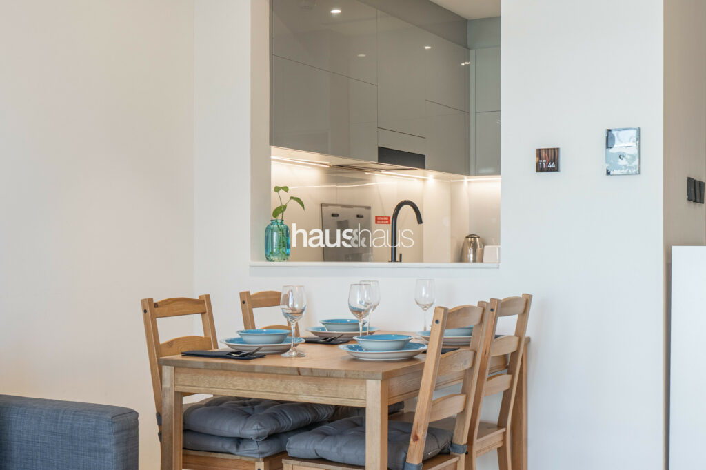 Upgraded kitchen | Al Jaddaf | One bedroom