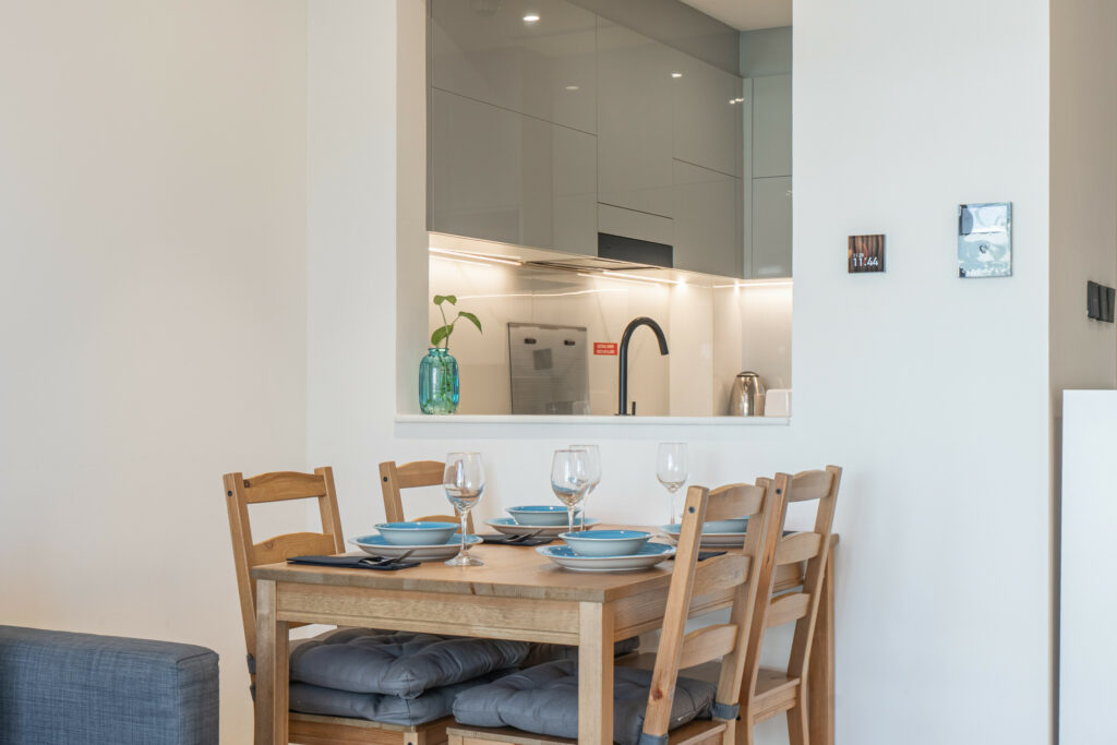 Upgraded kitchen | Al Jaddaf | One bedroom