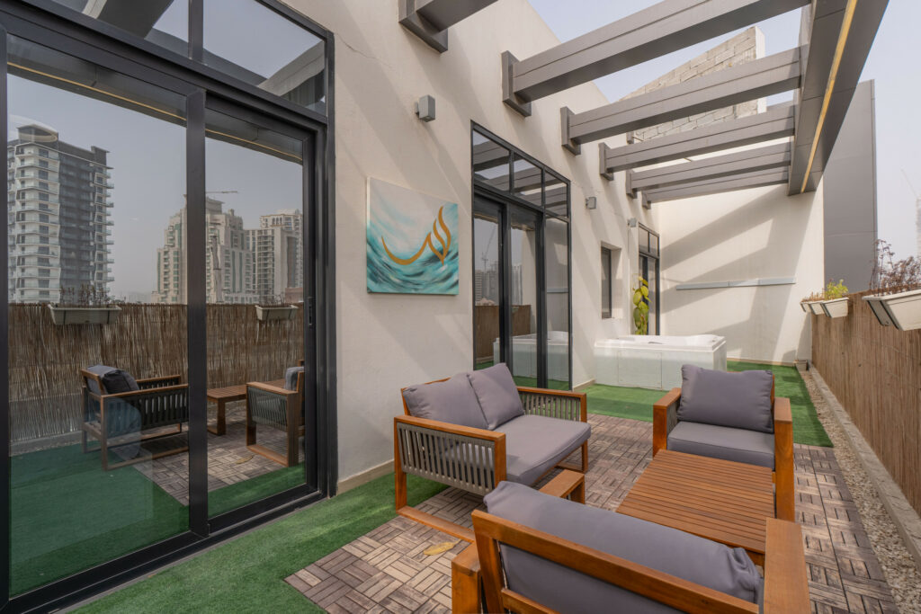 Contemporary | Private Jacuzzi | Spacious Balcony